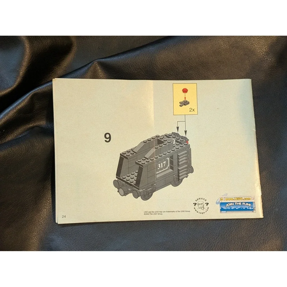 Lego Train Express Set 4534 4186868 8Instruction Manual ONLY